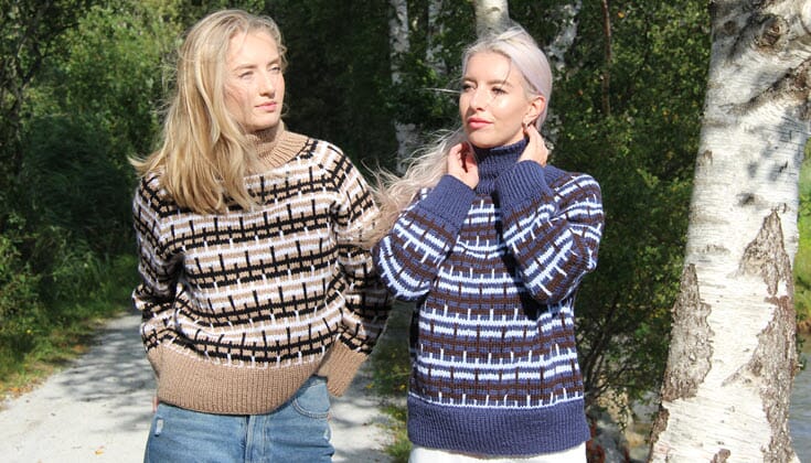 LindteinStrikk med ny kolleksjon for Lana Gatto