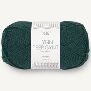 Tynn Peer Gynt 7281 Dyp Petrol. Utgått farge!
