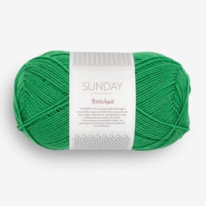 Sunday PetiteKnit 8236 Statement green. Utgått farge!
