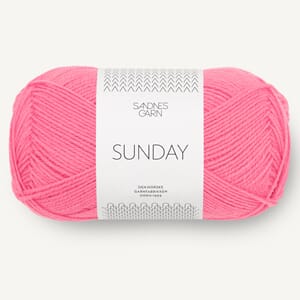 Sunday 4315 Bubblegum Pink. Utgått farge!