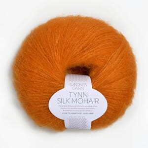Tynn Silk Mohair 2727 Oransje