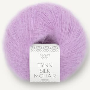 Tynn Silk Mohair 5023 Lilac. Utgått farge!