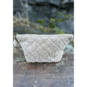 Prosjektmappe i velur, farge Latte