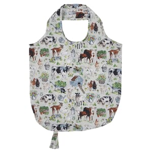 Handlenett med dyrene på gården