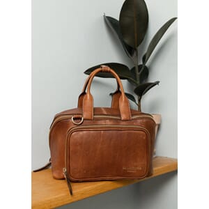 Project 39 - Prosjektbag walnut/gull