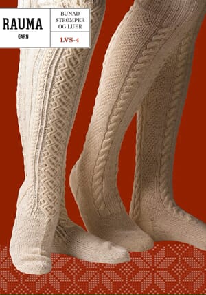 Bunadstrømper og luer. Oppskriftshefte LVS-4