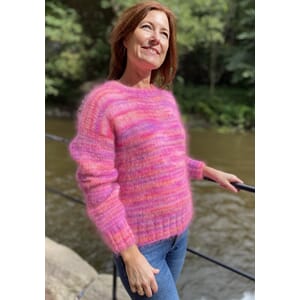 Oppskrift på kosegenser med senket skulder