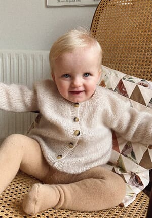 Novice Cardigan Mini - Mohair Edition