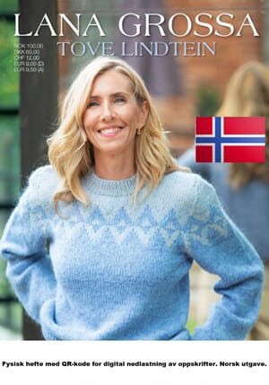 Tove Lindtein flyer for Lana Grossa