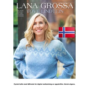 Tove Lindtein flyer for Lana Grossa