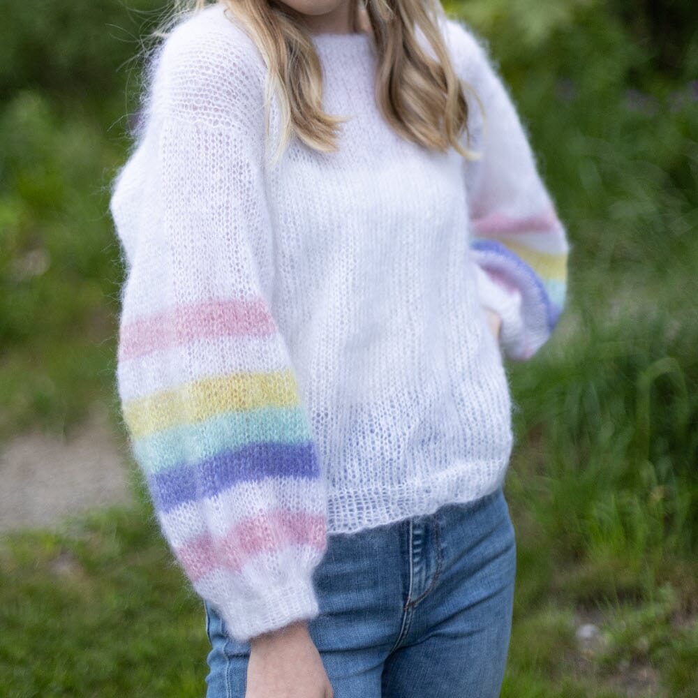 Sommerdrøm genser oppskrift Garnbutikken AS