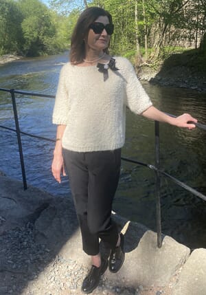 Oppskrift på Bouclé Tee