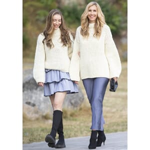 Modell 08 Easy Wear sweater. Utskrift av oppskrift