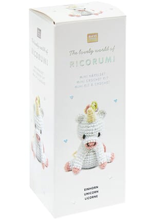 Ricorumi Mini Heklesett - Enhjørning