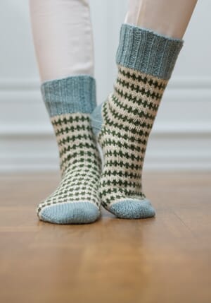 Heim sokker strikkepakke