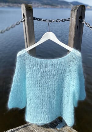 Florlett raglanbluse