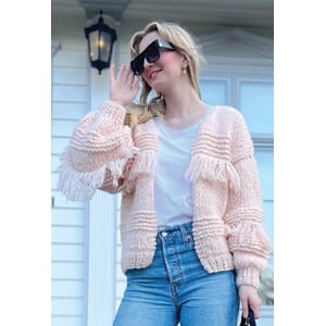 Comfy Fringe Cardigan