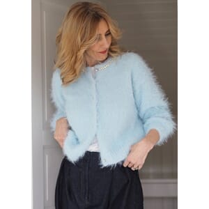 Fuzzy cardigan