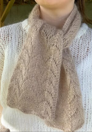 Fnugglett blondeskjerf