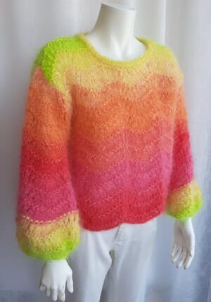 Fargerik restegarngenser