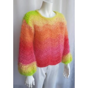 Fargerik restegarngenser