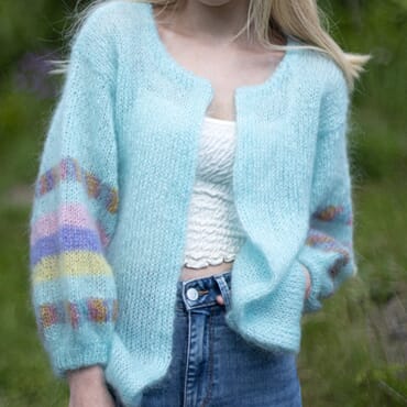 Sommerdrøm jakke strikkepakke