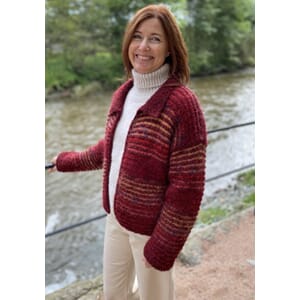 Den magiske jakken  | Vinrød