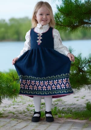 Epleblomst festdrakt