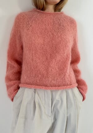 Plain Yoke Sweater
