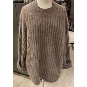 Charlie Blouse  | Tynn Silk Mohair+Alpakka Følgetråd