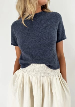 Plain Yoke Tee 22