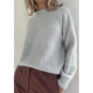 Porcelain Damask Sweater