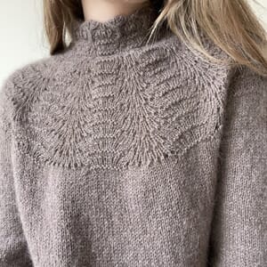 Peacock genser strikkepakke