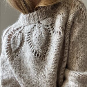 Chunky Dahlia genser strikkepakke