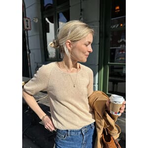 Cumulus Tee O-neck | Pure Silk