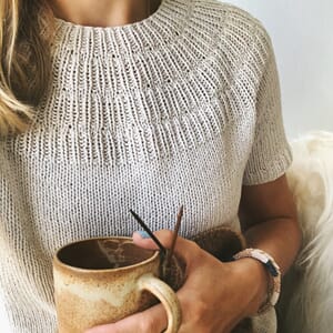 Ankers sommerbluse strikkepakke