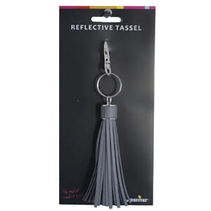 Tassel Refleksanheng, sølvfarget metall
