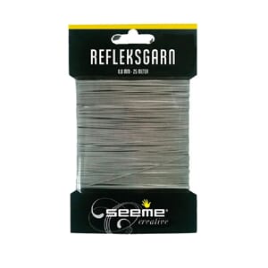 Refleksgarn 0,8 mm 25m Seeme