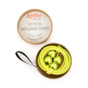 Sett med grønn maskevaier, 2 mm + 4 hjerteklemmer