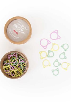 Boks med 50 katte-maskemarkører