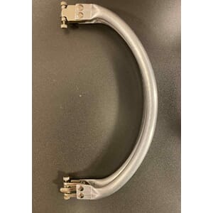 Buet ramme/veskelås 19cm